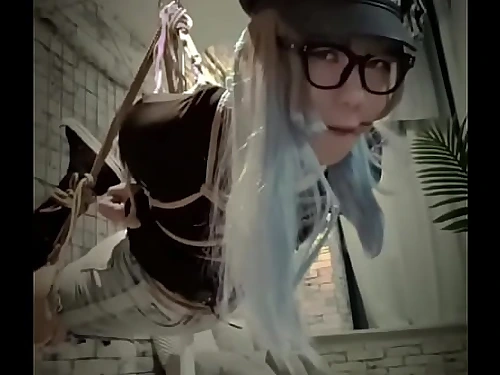 I am truly into suspension bondage!!! Tied me up and do whatever you want to me!?缚手小哥：beyonds dxd#bdsm #b...
