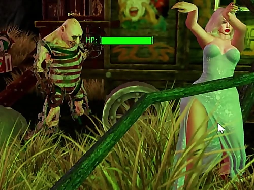 Elsa Mars - Gods And Monsters ( Halloween special ) Second Life Machinima