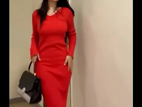 Buxomy sizzling breezy in red