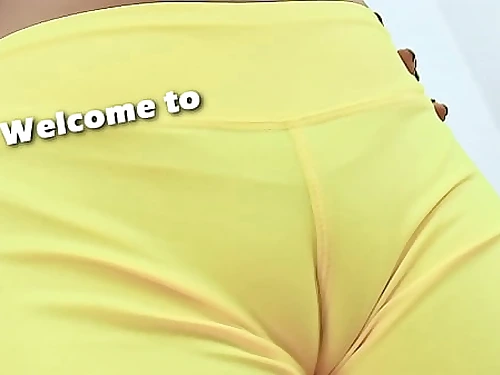 Just 19yr Fitness Tramp Cameltoe Plump Rump Innate Nubile Udders