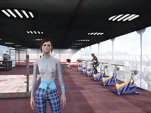 Fallout 4 Fashion at the Sports Bar