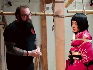Chinese Japanese lady Gentle Bondage & discipline